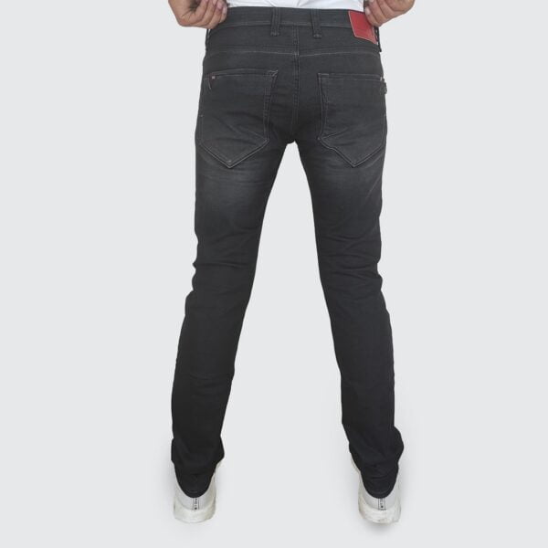 Deejones Black Slim Fit Denim Jeans #F6